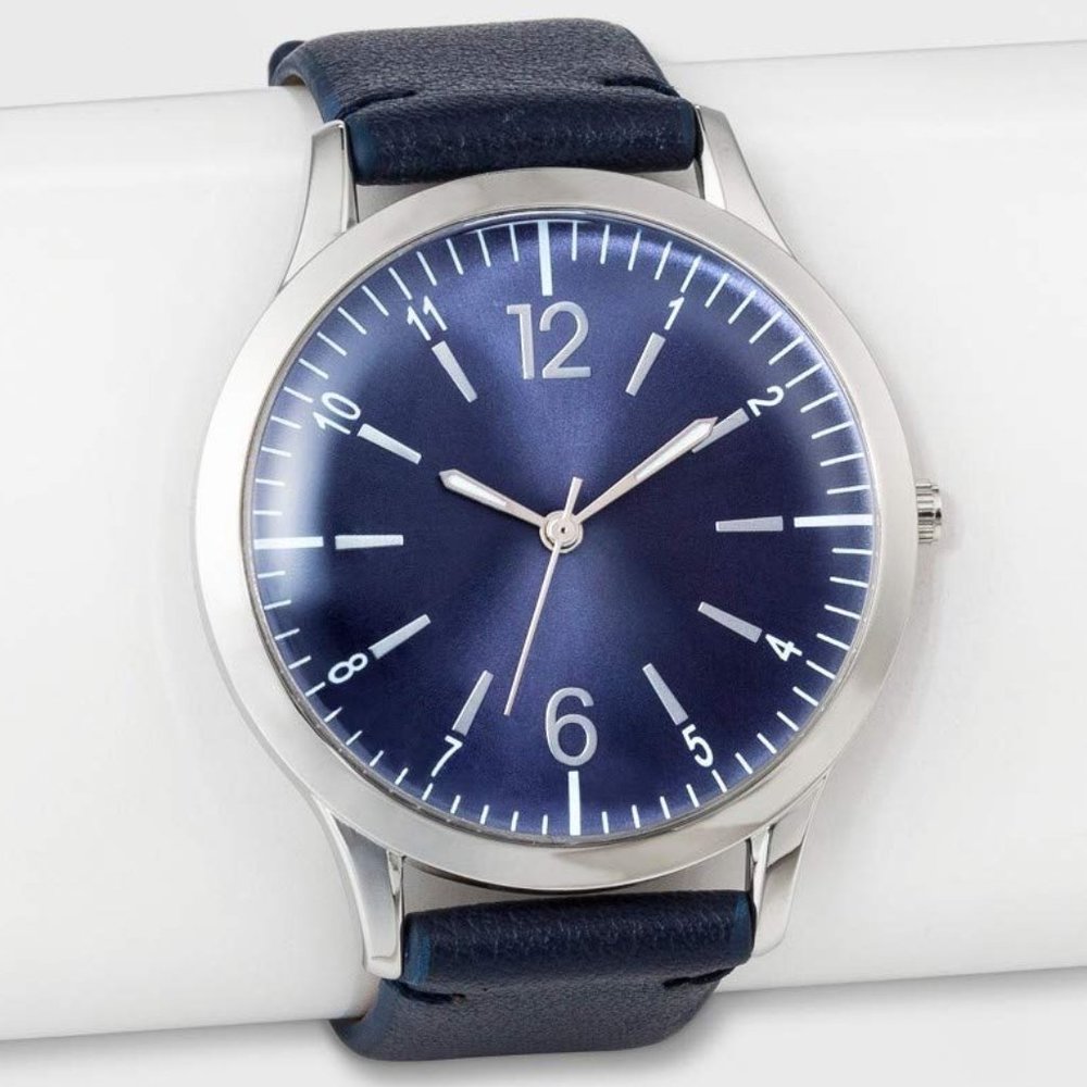 Brand New Women's Dome Dial Bias Cut Strap Watch